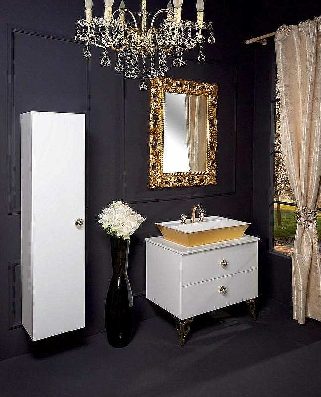 Шкаф пенал Boheme Armadi Art NeoArt 35 834-WH подвесной White, купить, цена, заказать, магазин, доставка, скидка, промокод, купить, цена, заказать, магазин, доставка, скидка, промокод