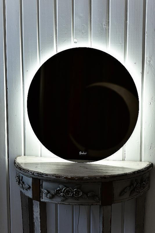 Зеркало Sintesi Deco 80 SIN-SPEC-DECO-80 с подсветкой с бесконтактным выключателем, купить, цена, заказать, магазин, доставка, скидка, промокод, купить, цена, заказать, магазин, доставка, скидка, промокод