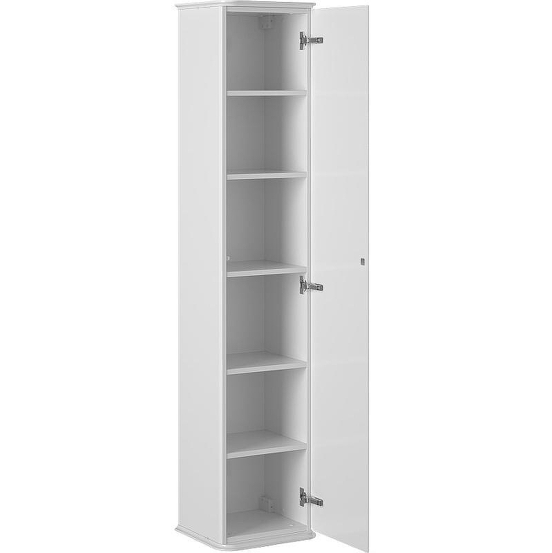 Шкаф пенал Creto Stella 35 16-001 подвесной Белый, купить, цена, заказать, магазин, доставка, скидка, промокод, купить, цена, заказать, магазин, доставка, скидка, промокод