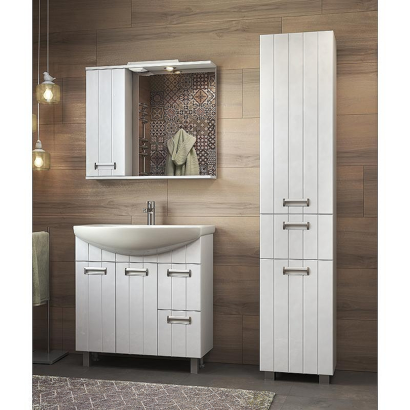 Тумба под раковину Vigo Diana 80 tn.DIA.BAL.80.2D.2Y Белая, купить, цена, заказать, магазин, доставка, скидка, промокод, купить, цена, заказать, магазин, доставка, скидка, промокод