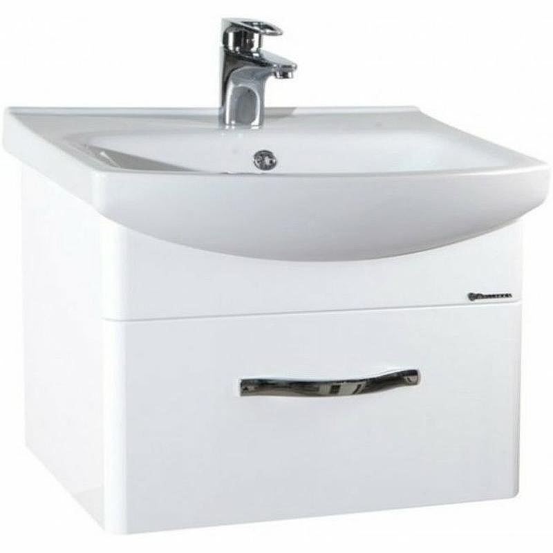 Тумба под раковину Bellezza Анкона 60 4639609090011 подвесная Белая, купить, цена, заказать, магазин, доставка, скидка, промокод, купить, цена, заказать, магазин, доставка, скидка, промокод