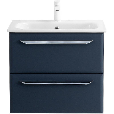 Тумба под раковину Cezares Eco-Cer 60 ECO-CER-600-2C-SO-GR-P подвесная Grafito без ручек