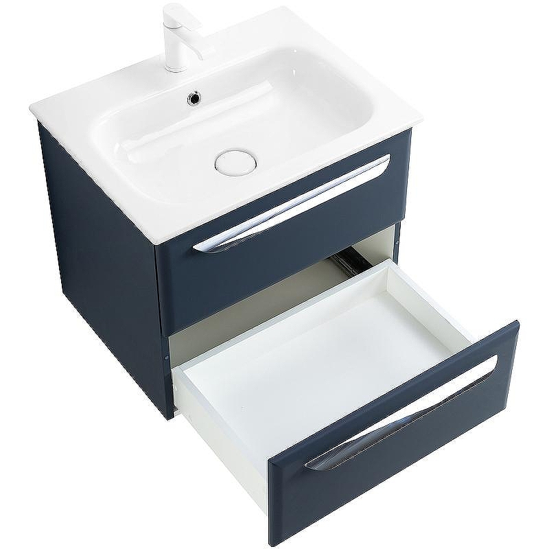 Тумба под раковину Cezares Eco-Cer 60 ECO-CER-600-2C-SO-GR-P подвесная Grafito без ручек, купить, цена, заказать, магазин, доставка, скидка, промокод, купить, цена, заказать, магазин, доставка, скидка, промокод