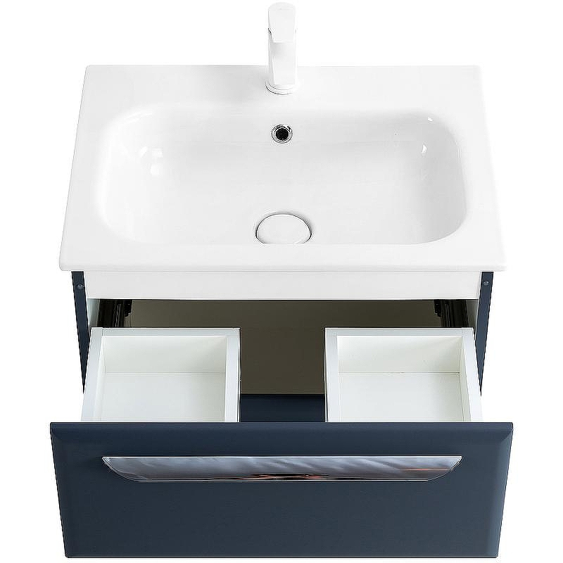 Тумба под раковину Cezares Eco-Cer 60 ECO-CER-600-2C-SO-GR-P подвесная Grafito без ручек, купить, цена, заказать, магазин, доставка, скидка, промокод, купить, цена, заказать, магазин, доставка, скидка, промокод