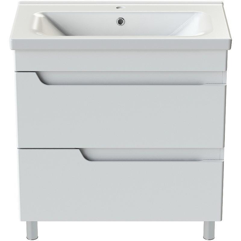 Тумба с раковиной Orange Topline-Milano 80 TMR80+RA Белый глянец, купить, цена, заказать, магазин, доставка, скидка, промокод, купить, цена, заказать, магазин, доставка, скидка, промокод