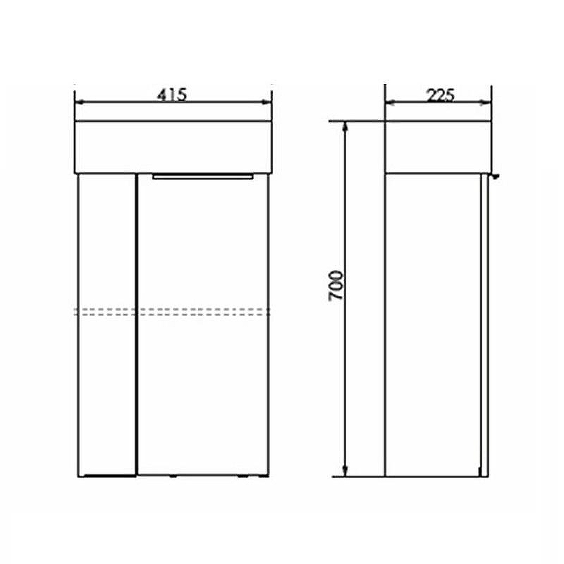 Тумба с раковиной Comforty Асти 40 00-00012835 подвесная Белый глянец, купить, цена, заказать, магазин, доставка, скидка, промокод, купить, цена, заказать, магазин, доставка, скидка, промокод