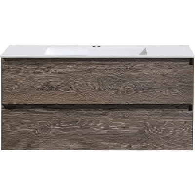 Тумба под раковину Vincea Luka 100 VMC-2L100RO подвесная R.Oak