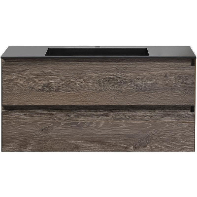 Тумба под раковину Vincea Luka 100 VMC-2L100RO подвесная R.Oak