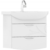 Тумба под раковину Volna Adel 70.2Y tpADEL70.2Y-01 подвесная Белая, купить, цена, заказать, магазин, доставка, скидка, промокод, купить, цена, заказать, магазин, доставка, скидка, промокод