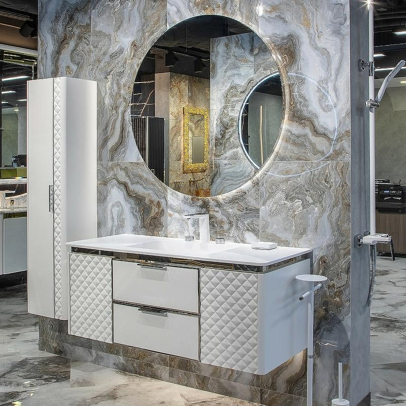 Зеркало Boheme Armadi Art Rombo 120 545-120 с подсветкой с сенсорным выключателем, купить, цена, заказать, магазин, доставка, скидка, промокод, купить, цена, заказать, магазин, доставка, скидка, промокод