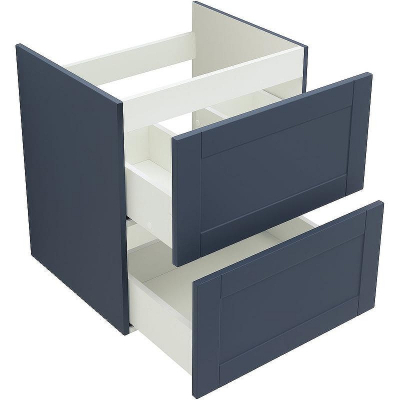 Тумба с раковиной Aquanet Терра 60 323179 подвесная Маренго