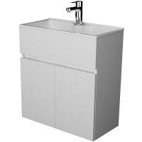 Тумба с раковиной 1MarKa Mira 60 У75328 подвесная Белая глянцевая, купить, цена, заказать, магазин, доставка, скидка, промокод, купить, цена, заказать, магазин, доставка, скидка, промокод