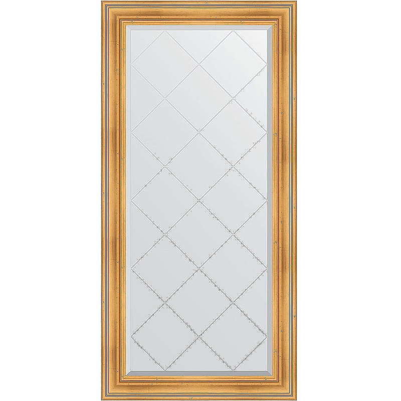 Зеркало Evoform Exclusive-G 161х79 BY 4288 с гравировкой в багетной раме - Травленое золото 99, купить, цена, заказать, магазин, доставка, скидка, промокод, купить, цена, заказать, магазин, доставка, скидка, промокод