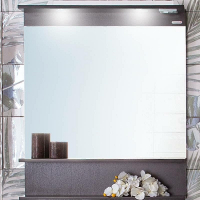 Зеркало Бриклаер Чили 80 4627125415067 с подсветкой Венге, купить, цена, заказать, магазин, доставка, скидка, промокод, купить, цена, заказать, магазин, доставка, скидка, промокод