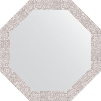 Зеркало Evoform Octagon 73х73 BY 3747 в багетной раме - Соты алюминий 70
