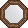 Зеркало Evoform Octagon 61х61 BY 3856 в багетной раме - Виньетка состаренная бронза 109, купить, цена, заказать, магазин, доставка, скидка, промокод, купить, цена, заказать, магазин, доставка, скидка, промокод