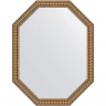 Зеркало Evoform Octagon 70х90 BY 7060 в багетной раме - Золотой акведук 61, купить, цена, заказать, магазин, доставка, скидка, промокод, купить, цена, заказать, магазин, доставка, скидка, промокод