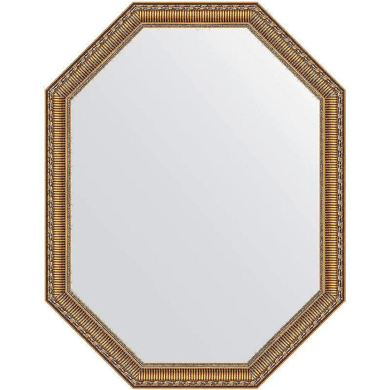 Зеркало Evoform Octagon 70х90 BY 7060 в багетной раме - Золотой акведук 61, купить, цена, заказать, магазин, доставка, скидка, промокод, купить, цена, заказать, магазин, доставка, скидка, промокод