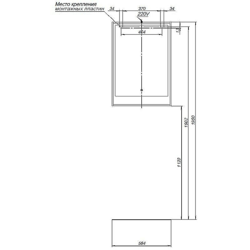 Зеркало Aquanet Милан 60 336403 с подсветкой Дуб светлый с сенсорным выключателем, купить, цена, заказать, магазин, доставка, скидка, промокод, купить, цена, заказать, магазин, доставка, скидка, промокод