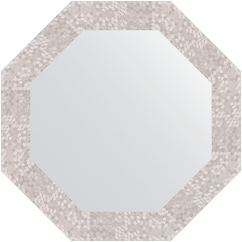 Зеркало Evoform Octagon 57х57 BY 7308 в багетной раме - Соты алюминий 70, купить, цена, заказать, магазин, доставка, скидка, промокод, купить, цена, заказать, магазин, доставка, скидка, промокод