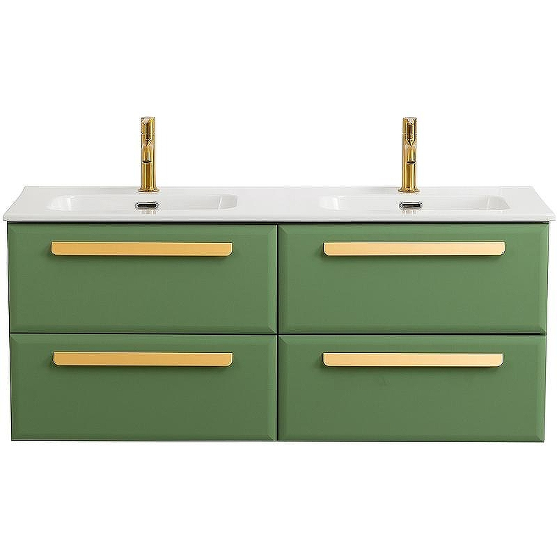 Тумба под раковину Cezares Eco-Cer-N 120 ECO-CER-N-1200-4C-SO-2-PS-P подвесная Фисташковый Софт без ручек, купить, цена, заказать, магазин, доставка, скидка, промокод, купить, цена, заказать, магазин, доставка, скидка, промокод