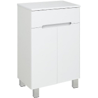 Тумба Runo Парма 50 00-00001050 Белая, купить, цена, заказать, магазин, доставка, скидка, промокод, купить, цена, заказать, магазин, доставка, скидка, промокод