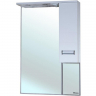 Зеркало со шкафом Bellezza Сиена 70 R 4613911001019 с подсветкой Белое, купить, цена, заказать, магазин, доставка, скидка, промокод, купить, цена, заказать, магазин, доставка, скидка, промокод