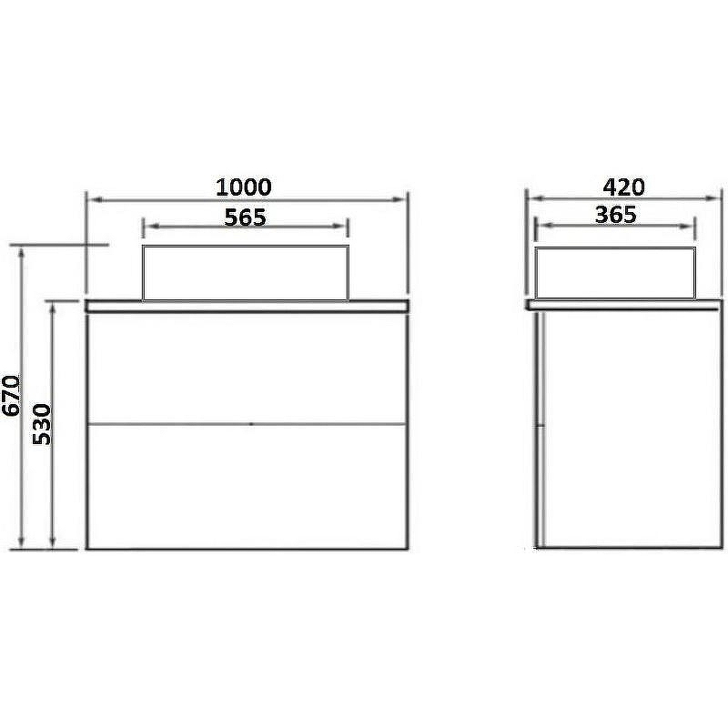 Тумба под раковину Orange Otto Ot-100TuGLASS подвесная Белый глянцевый, купить, цена, заказать, магазин, доставка, скидка, промокод, купить, цена, заказать, магазин, доставка, скидка, промокод