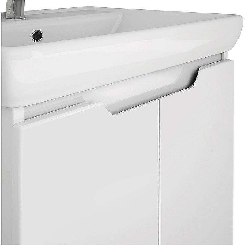 Тумба под раковину Dreja Q Plus (D) 70 99.1005 подвесная напольная Белый, купить, цена, заказать, магазин, доставка, скидка, промокод, купить, цена, заказать, магазин, доставка, скидка, промокод