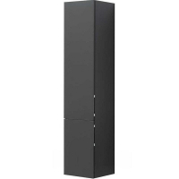 Шкаф пенал Aquanet Алвита 35 L 249618 подвесной Серый антрацит, купить, цена, заказать, магазин, доставка, скидка, промокод, купить, цена, заказать, магазин, доставка, скидка, промокод