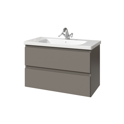 Тумба под раковину Caprigo Forte 90 36113-SF025 подвесная цвет Айрон