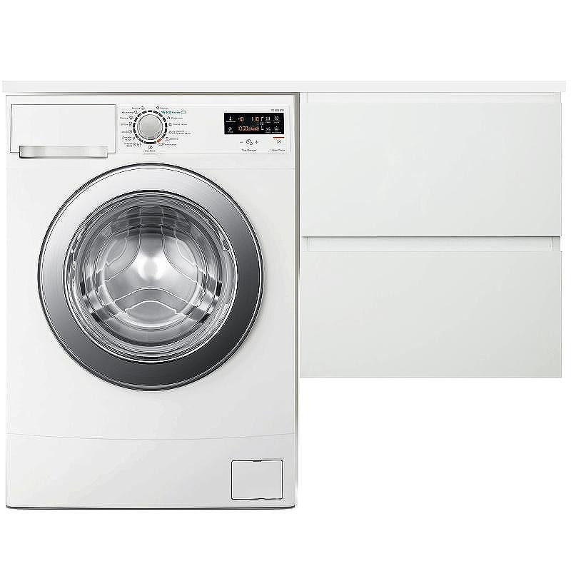 Тумба с раковиной Эстет Dallas Luxe 140 R ФР-00002924 подвесная Белая, купить, цена, заказать, магазин, доставка, скидка, промокод, купить, цена, заказать, магазин, доставка, скидка, промокод