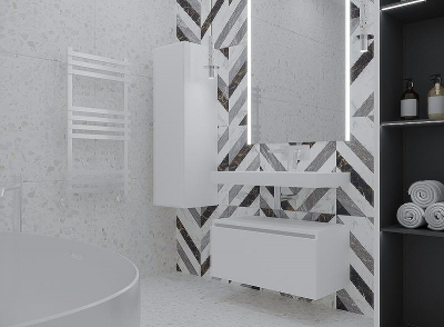 Тумба Boheme Armadi Art Vallessi UNO-S 80 897-080-W подвесная White