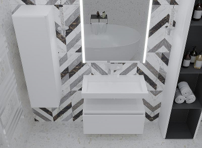 Тумба Boheme Armadi Art Vallessi UNO-S 80 897-080-W подвесная White