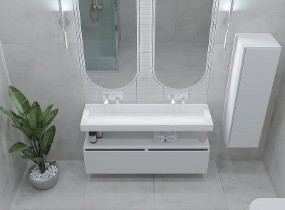 Тумба Boheme Armadi Art Vallessi UNO-S 80 897-080-W подвесная White