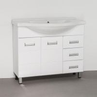 Тумба под раковину Style Line Ирис 100 Белый глянец, купить, цена, заказать, магазин, доставка, скидка, промокод, купить, цена, заказать, магазин, доставка, скидка, промокод