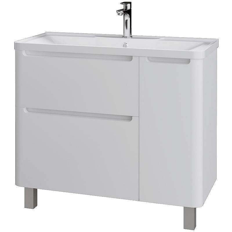 Тумба под раковину Grossman Адель 90 109004 Белая, купить, цена, заказать, магазин, доставка, скидка, промокод, купить, цена, заказать, магазин, доставка, скидка, промокод