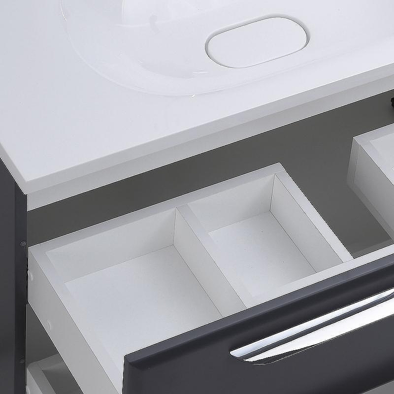 Тумба под раковину Cezares Eco 90 ECO-900-2C-SO-GR-P подвесная Grafito, купить, цена, заказать, магазин, доставка, скидка, промокод, купить, цена, заказать, магазин, доставка, скидка, промокод