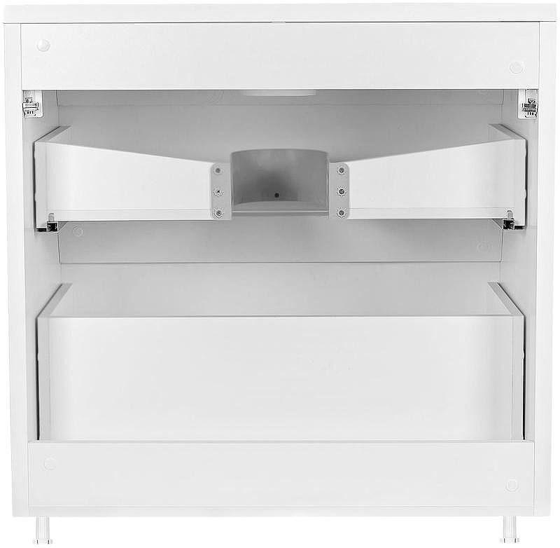 Тумба под раковину Style Line Атлантика Люкс Plus 80 СС-00000604 Белая, купить, цена, заказать, магазин, доставка, скидка, промокод, купить, цена, заказать, магазин, доставка, скидка, промокод