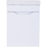 Тумба с раковиной Orange Мини 40 R Mini-40TUW+Ra подвесная Белая, купить, цена, заказать, магазин, доставка, скидка, промокод, купить, цена, заказать, магазин, доставка, скидка, промокод