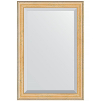 Зеркало Evoform Exclusive 91х61 BY 1173 с фацетом в багетной раме - Сосна 62, купить, цена, заказать, магазин, доставка, скидка, промокод, купить, цена, заказать, магазин, доставка, скидка, промокод