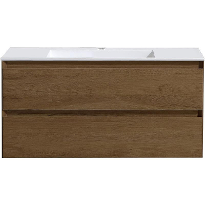 Тумба под раковину Vincea Luka 100 VMC-2L100TO подвесная T.Oak