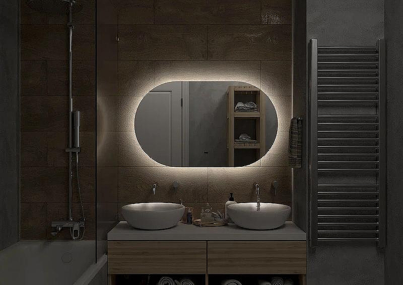 Зеркало Континент Fleur 1200x700 ЗЛП639 с подсветкой с бесконтактным выключателем, купить, цена, заказать, магазин, доставка, скидка, промокод, купить, цена, заказать, магазин, доставка, скидка, промокод