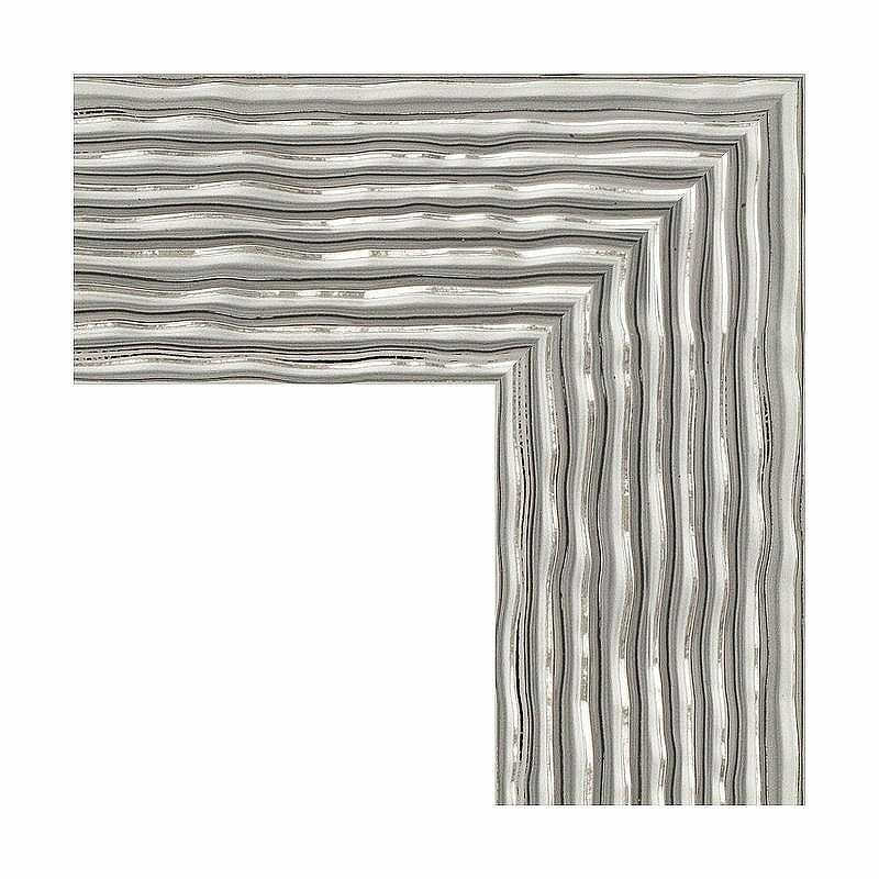 Зеркало Evoform Definite 110х60 BY 3089 в багетной раме - Волна хром 90, купить, цена, заказать, магазин, доставка, скидка, промокод, купить, цена, заказать, магазин, доставка, скидка, промокод