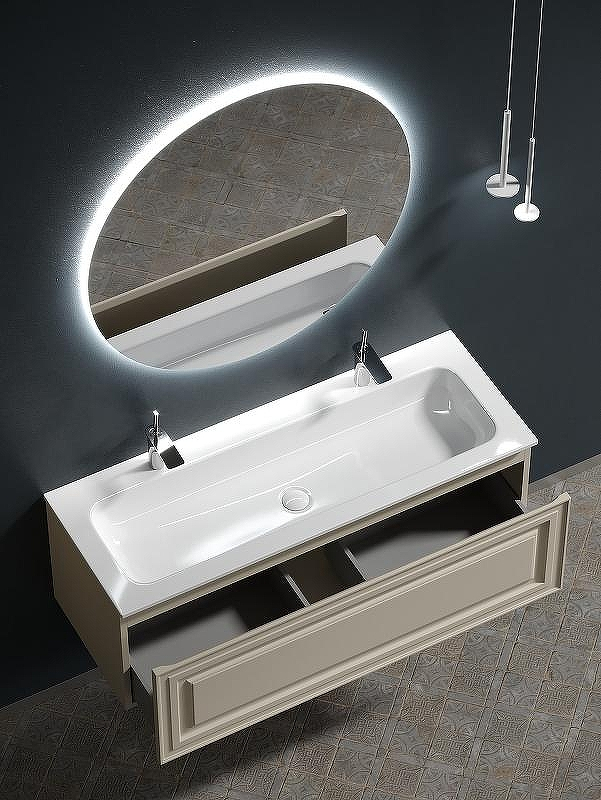 Тумба под раковину Sancos Very 120 VR120CE подвесная Beige Soft, купить, цена, заказать, магазин, доставка, скидка, промокод, купить, цена, заказать, магазин, доставка, скидка, промокод