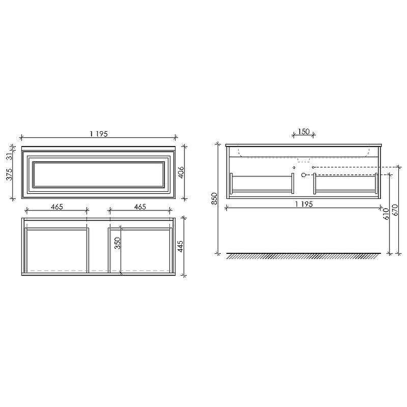 Тумба под раковину Sancos Very 120 VR120CE подвесная Beige Soft, купить, цена, заказать, магазин, доставка, скидка, промокод, купить, цена, заказать, магазин, доставка, скидка, промокод