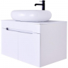 Тумба с раковиной Orange Санторини 80 Sa-80TUW+RA подвесная Белая глянцевая, купить, цена, заказать, магазин, доставка, скидка, промокод, купить, цена, заказать, магазин, доставка, скидка, промокод