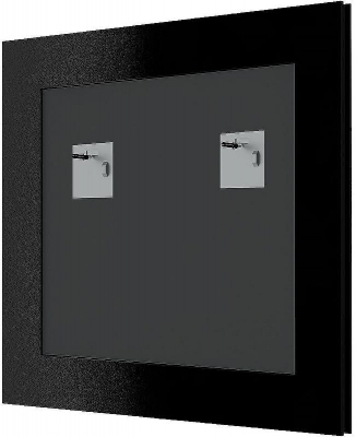 Зеркало Evoform Definite 76х76 BY 3242 в багетной раме - Соты медь 70