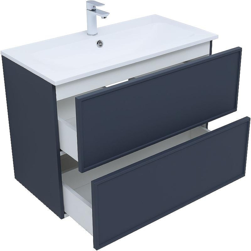 Тумба под раковину Aquanet Арт 90 313266 подвесная Маренго, купить, цена, заказать, магазин, доставка, скидка, промокод, купить, цена, заказать, магазин, доставка, скидка, промокод