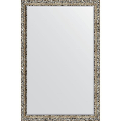 Зеркало Evoform Exclusive 175х115 BY 3617 с фацетом в багетной раме - Виньетка античное серебро 85